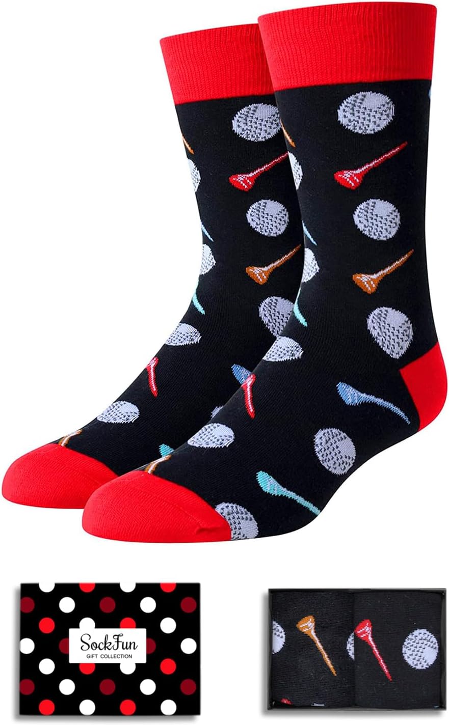 Bald Eagle Golf Socks - Patriotic Gift for Golfer!