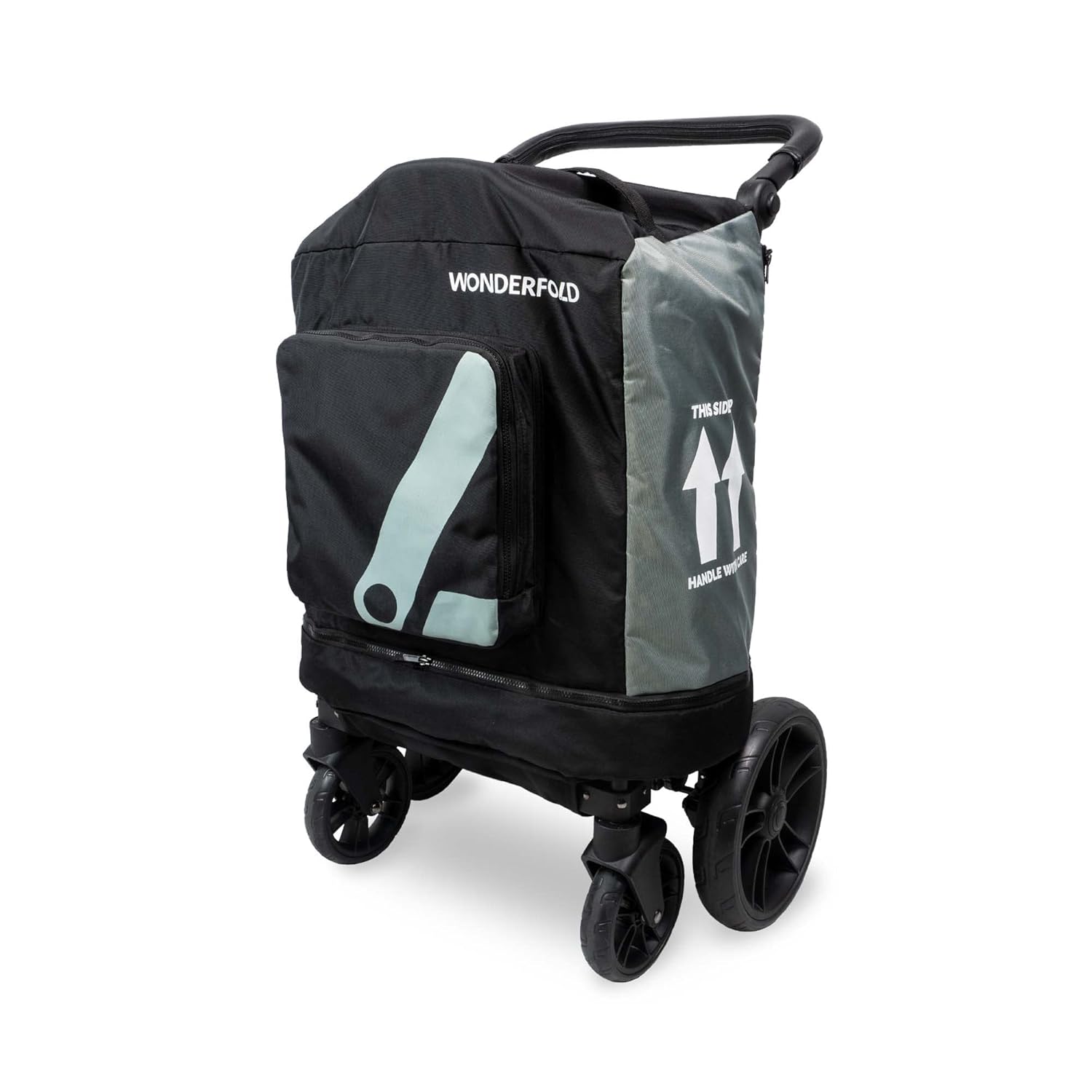WONDERFOLD Stroller Wagon Travel Cover with Extra Storage Pockets