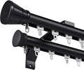 Silent Roller Double Curtain Track - Room Divider Aluminum Alloy
