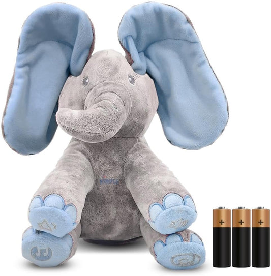 Dimple Kyle Elephant Stuffed Animal Toy for Babies and Kids