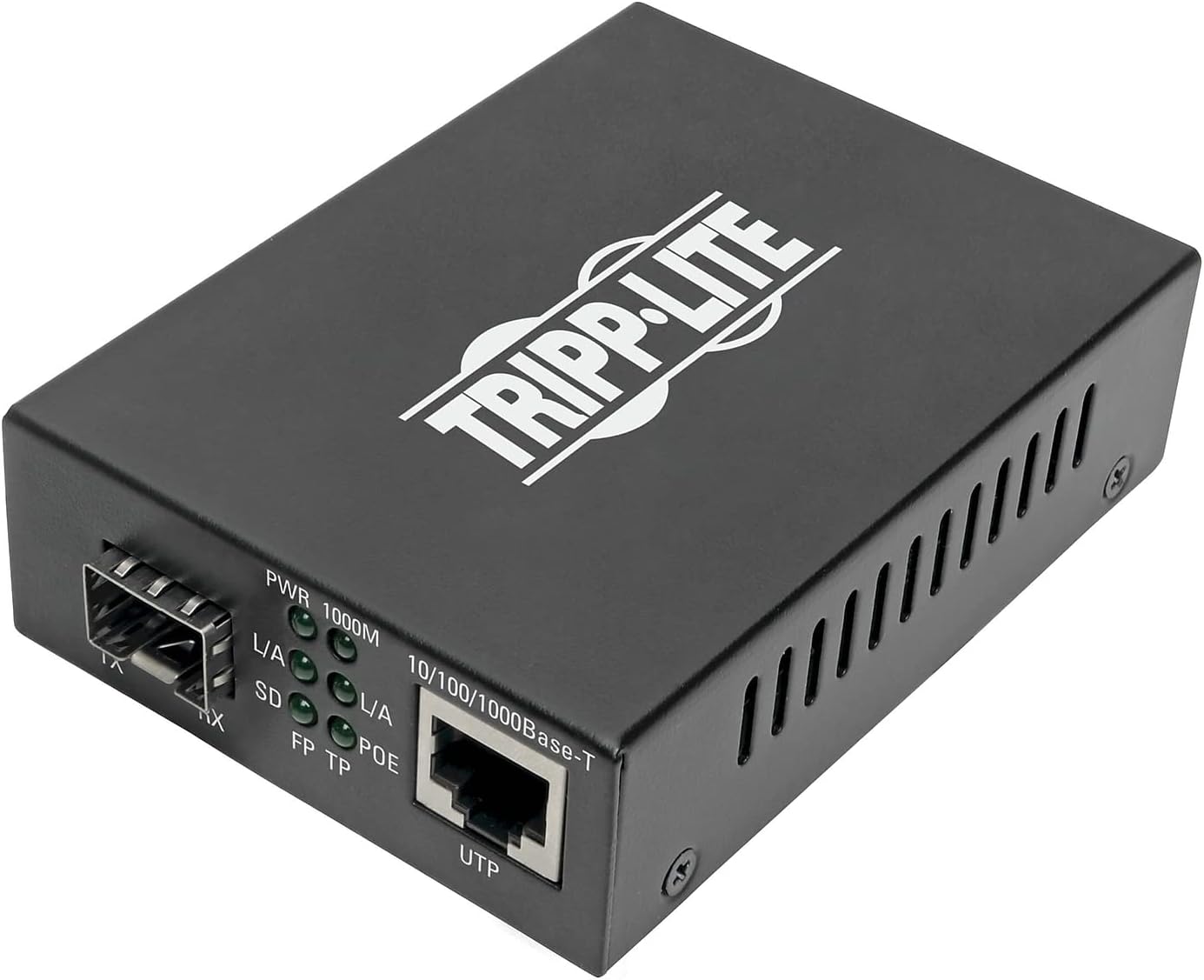 Tripp Lite Customizable SFP Fiber Media Converter for Gigabit Ethernet
