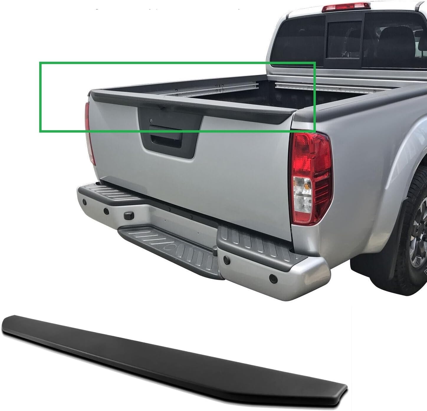 Rear Tailgate Molding Cap Spoiler for Nissan Frontier 2013-2021