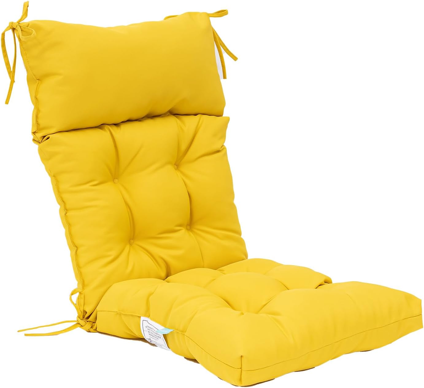 QILLOWAY Indoor Outdoor High Back Chair Cushion for Comfort