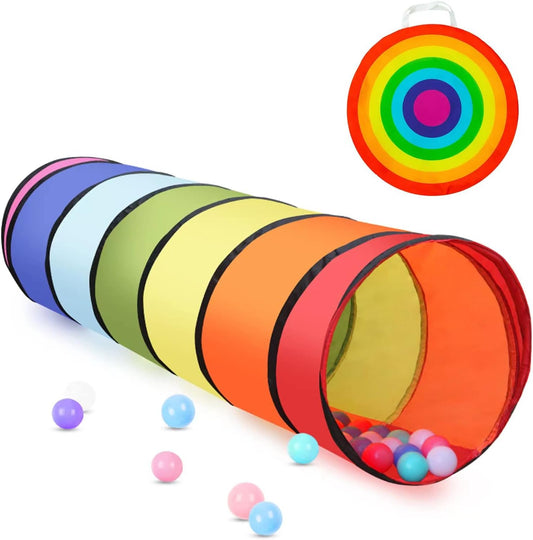 6ft Colorful Kids Tunnel for Endless Fun