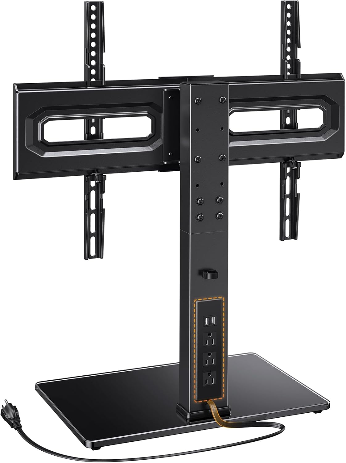 Swivel TV Stand with Power Outlet - Max VESA 600x400mm