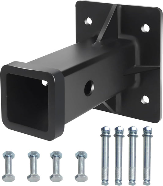 Bolt On Receiver Hitch Wall Mount for Heavy Duty Towing