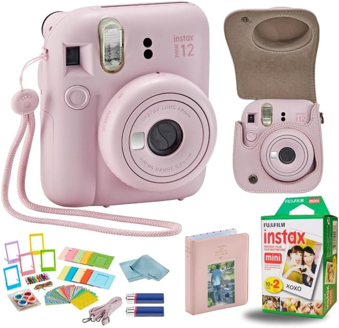 Fujifilm Instant Mini 12 Camera Bundle for Perfect Memories