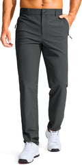Men's Golf Pants Slim Fit Stretch Lightweight Dress Pants MATERIAL