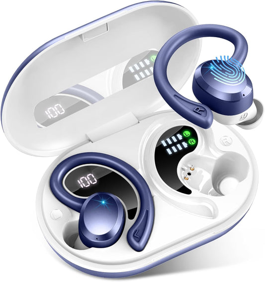 Wireless Earbuds Bluetooth Headphones Sport with 48H Playtime