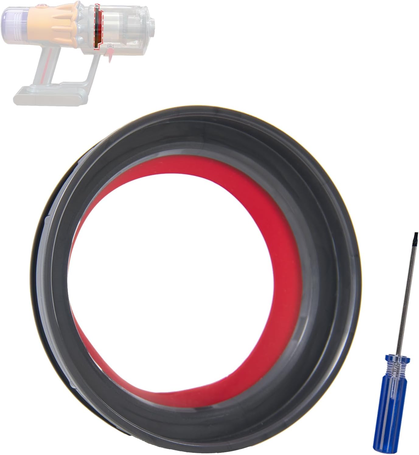 Dyson V12 SV18 SV20 Sealing Ring - Improved Seal