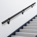 6.6ft Indoor Metal Hand Rails for Stairs - Safety and Style