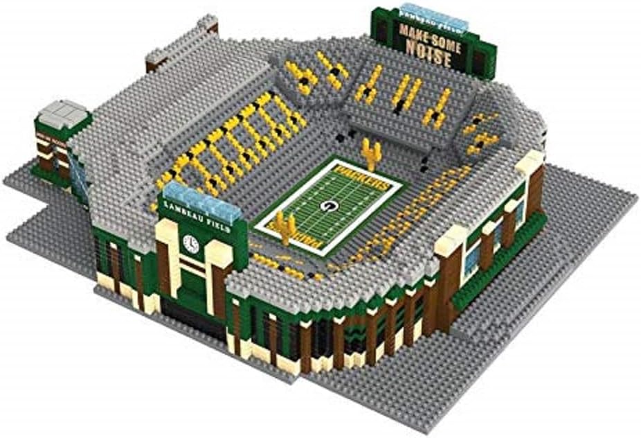FOCO NFL 3D BRXLZ Stadium Building Block Set for Fans