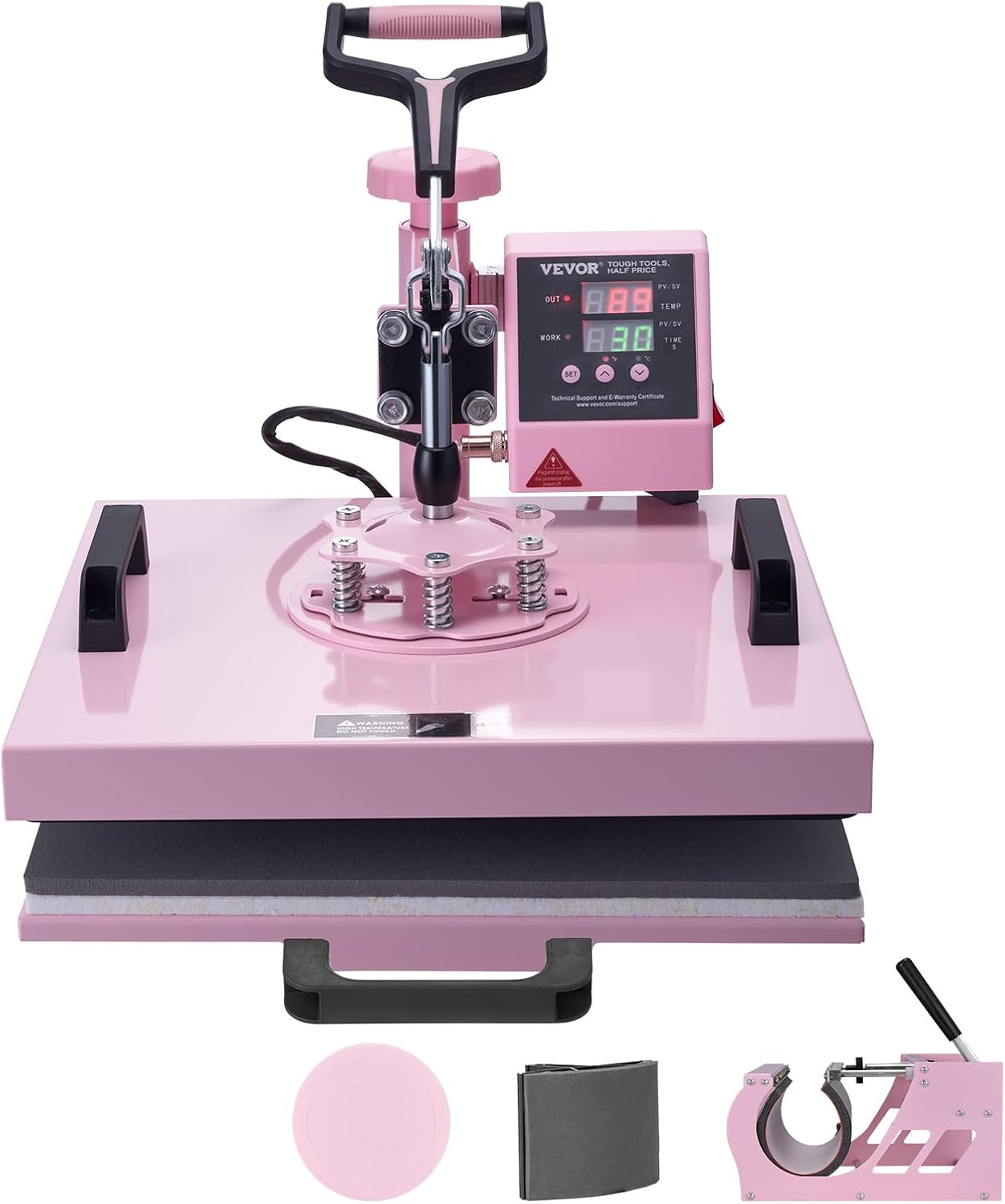 VEVOR Heat Press Machine 15x15 inch for T-Shirts and More