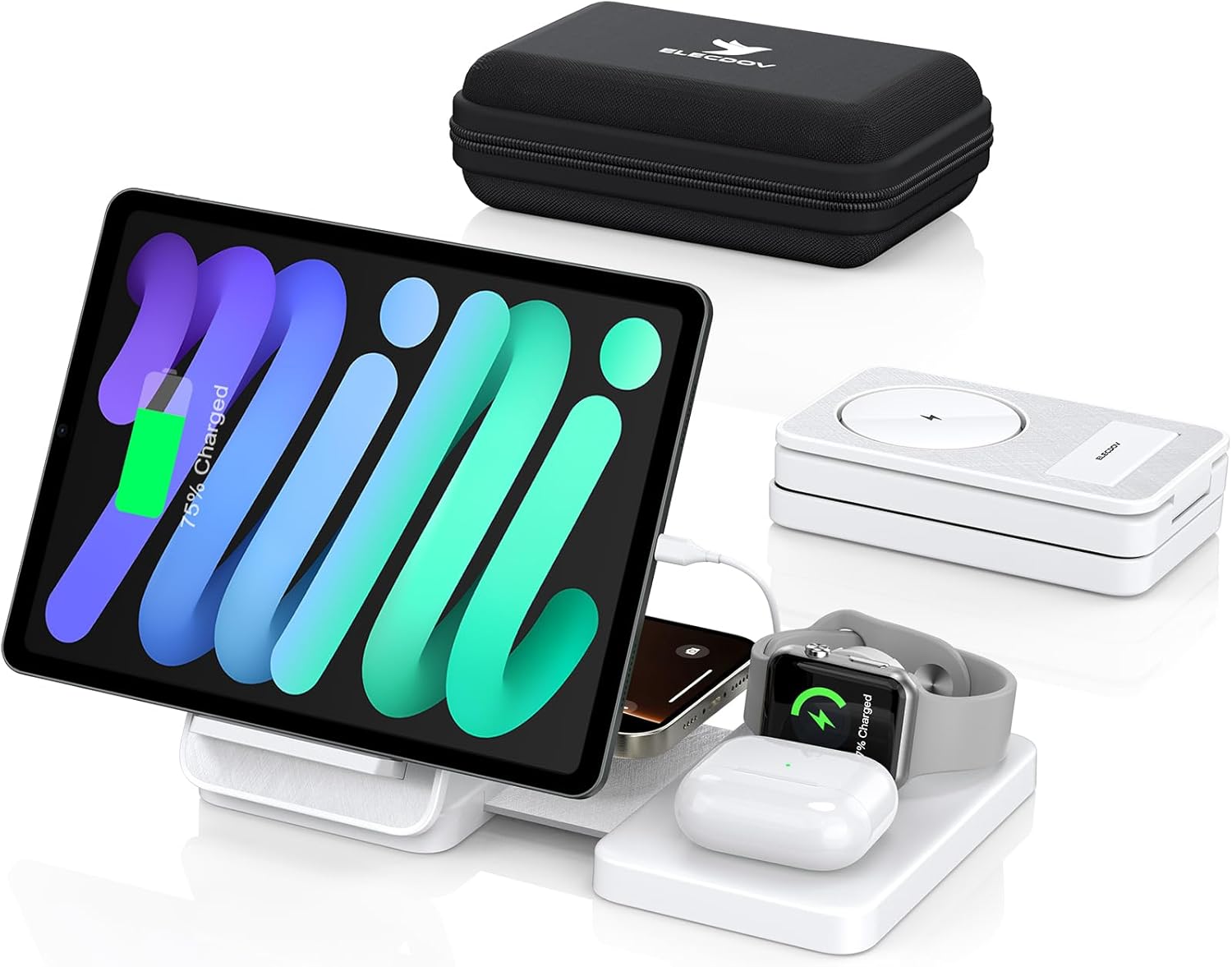 4 in 1 Wireless Charger for Apple Devices - Multi-Device Station