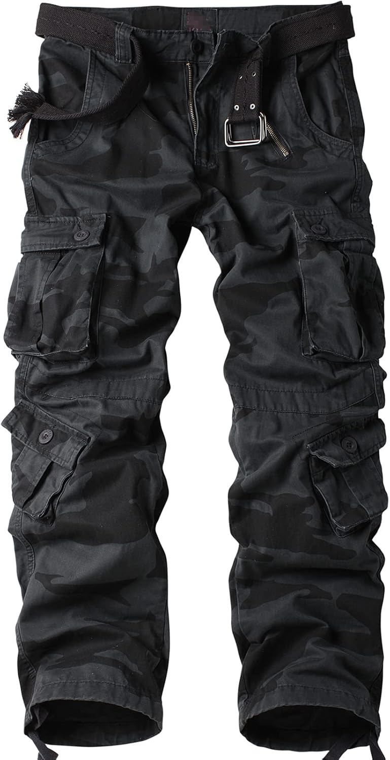 Men's BDU Casual Military Pants for Outdoor Activities and Work