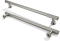 8 in Hole Center Brushed Satin Nickel Cabinet Pulls 10-Pack - Safe