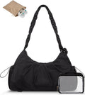 Gym Duffel Bag for Women Weekender with Wet Pocket - Sleek Carry