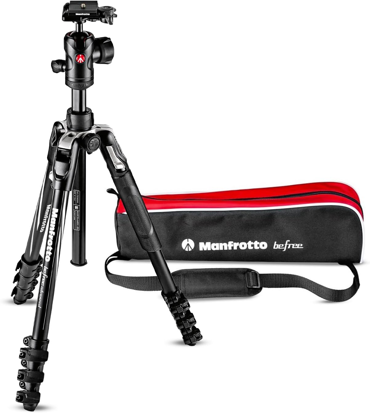 Manfrotto Befree Advanced Tripod: Portable Travel Kit for Cameras