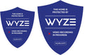 Wyze UV Waterproof Reflective Security Stickers - Ultimate Security Enhancement