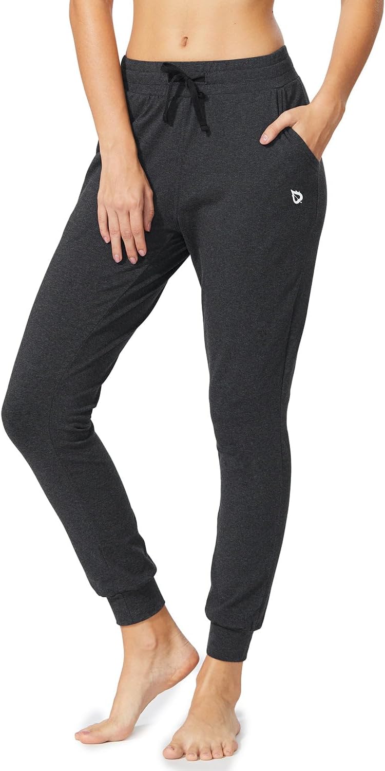 Baleaf Womens Sweatpants Cotton Joggers for Casual Comfort