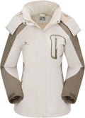 Women's Ski Jacket Winter Snow Coat - Warm Waterproof Fleece CROWN