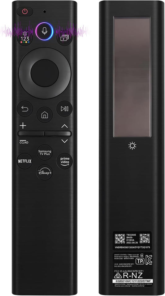 Solar Voice Remote for Samsung 4K TV