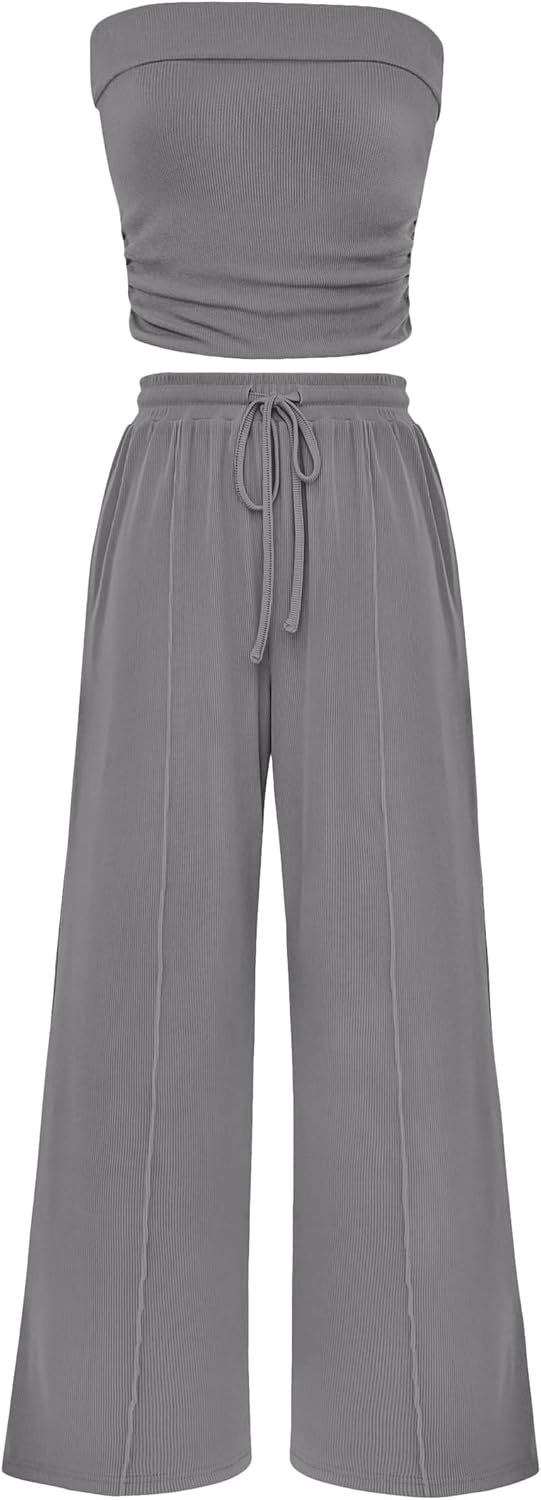 PRETTYGARDEN Womens Summer Outfits 2 Piece Sets for Comfort