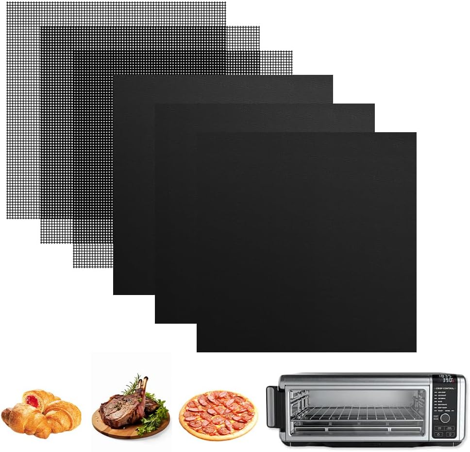 Ninja Foodi Air Fryer Liners Set: Easy Clean & Cook!