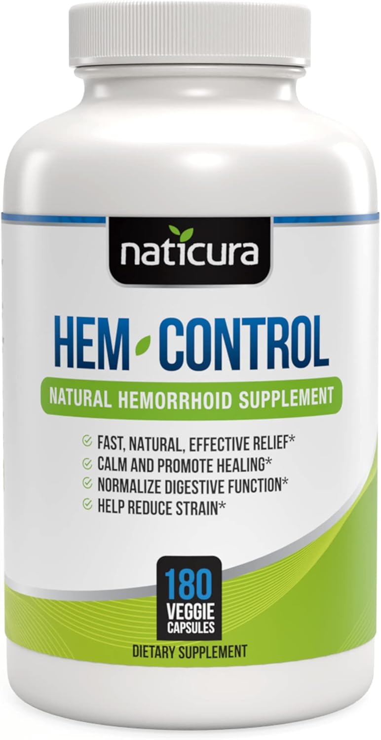 Hem-Control Fast Effective Hemorrhoid Treatment Supplement