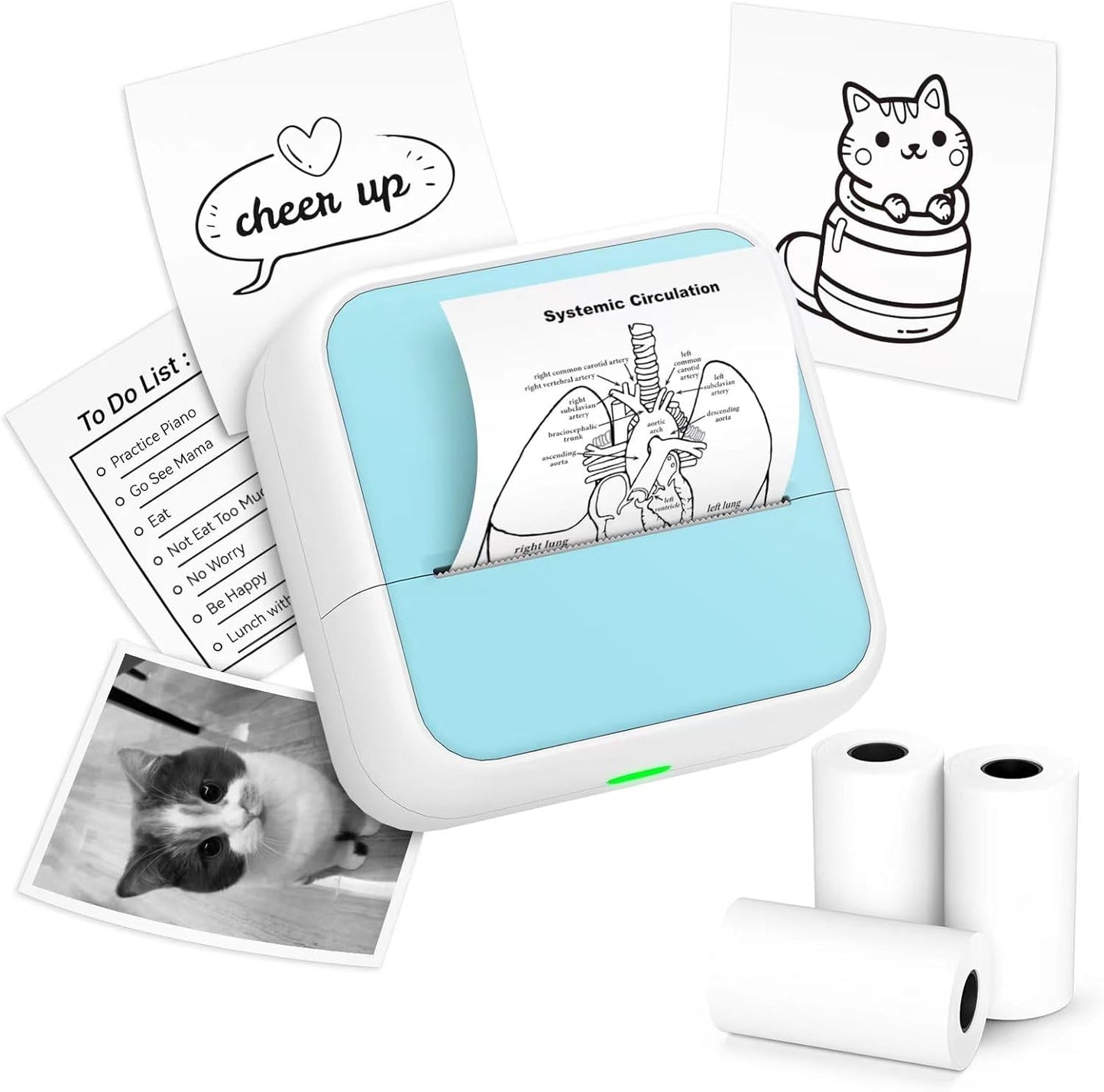 Portable Bluetooth Sticker Printer - AnyCash Print Pod