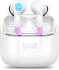 Wireless Earbuds: 40H Bass Stereo, Noise-Canceling, IP7 Waterproof