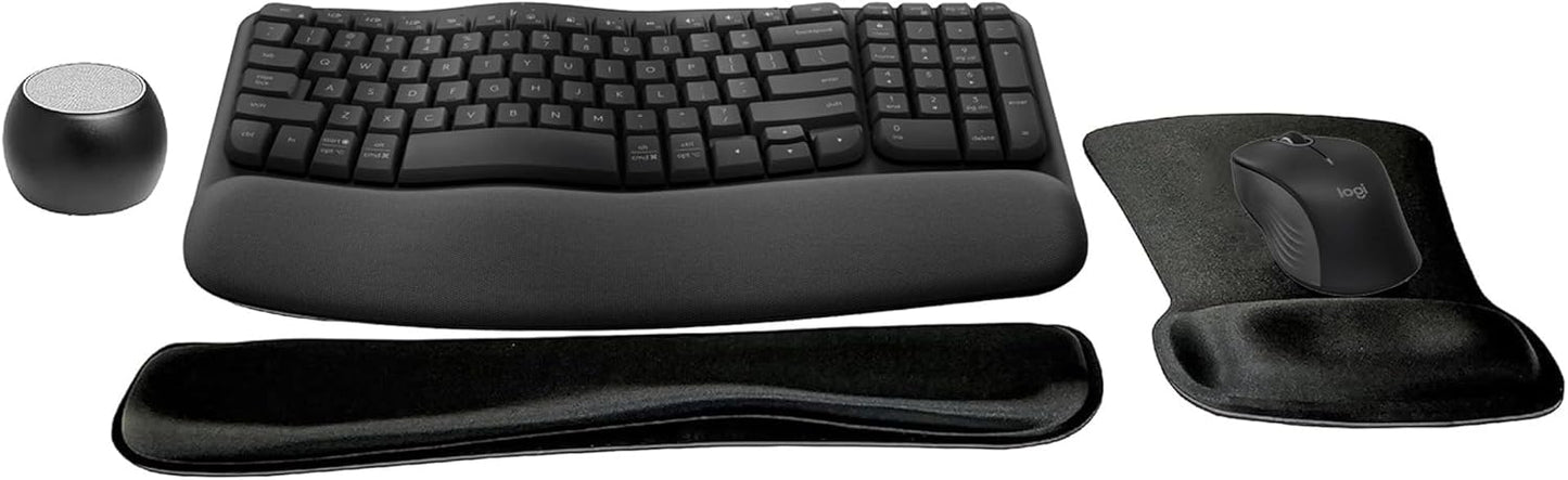 Logitech MK670 Comfort Wave Wireless Keyboard & Mouse Combo
