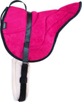 Microsuede Bareback Saddle Pad with Girth - Close Contact Grip