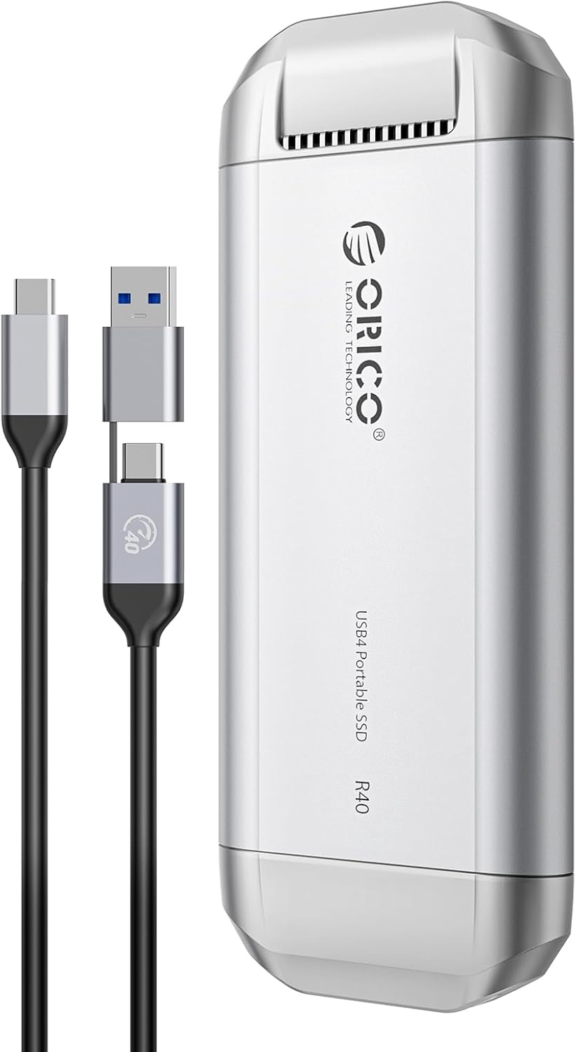 Ultra-Fast 2TB External SSD: Thunderbolt 4, USB4.0, 40Gbps