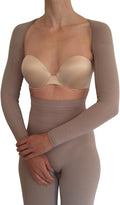 Compression Arm Sleeves Wrap with Bioactive Fibers - Support