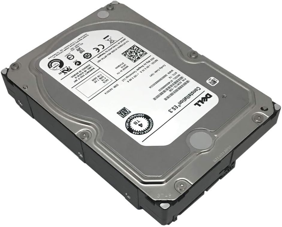 Dell 4TB Enterprise Hard Drive - Reliable 5-Year Warranty