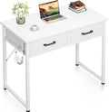 Small Office Computer Desk 32 in - Compact Writing Desk for Small