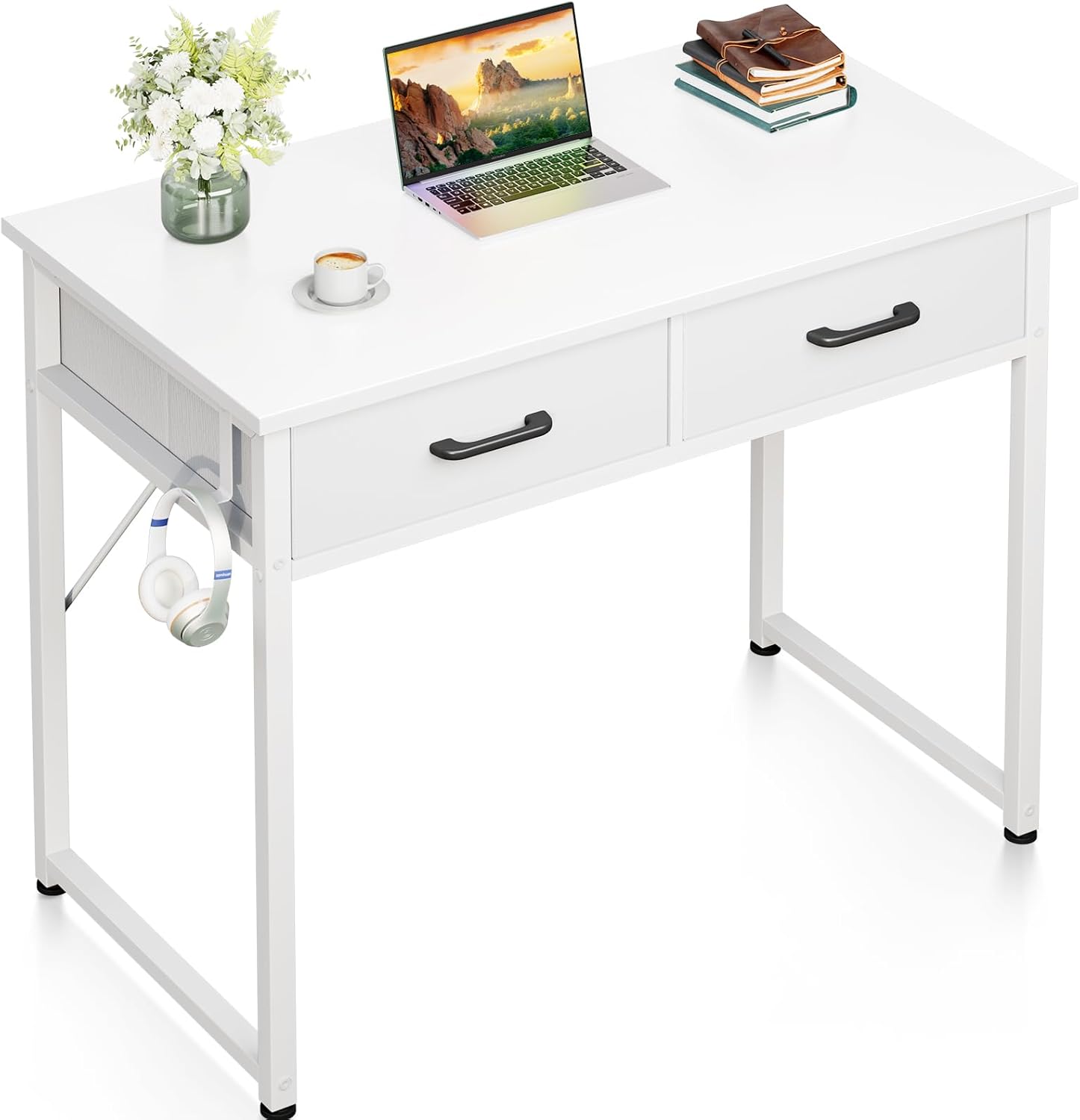 Casaottima 32 Inch Small Office Computer Desk for Compact Spaces