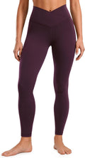 Butterluxe Crossover High Waist Workout Leggings 28in - Flattering
