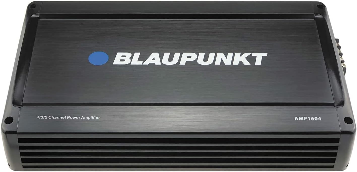 BLAUPUNKT 1600W 4-Channel Full-Range Amplifier for Vehicles