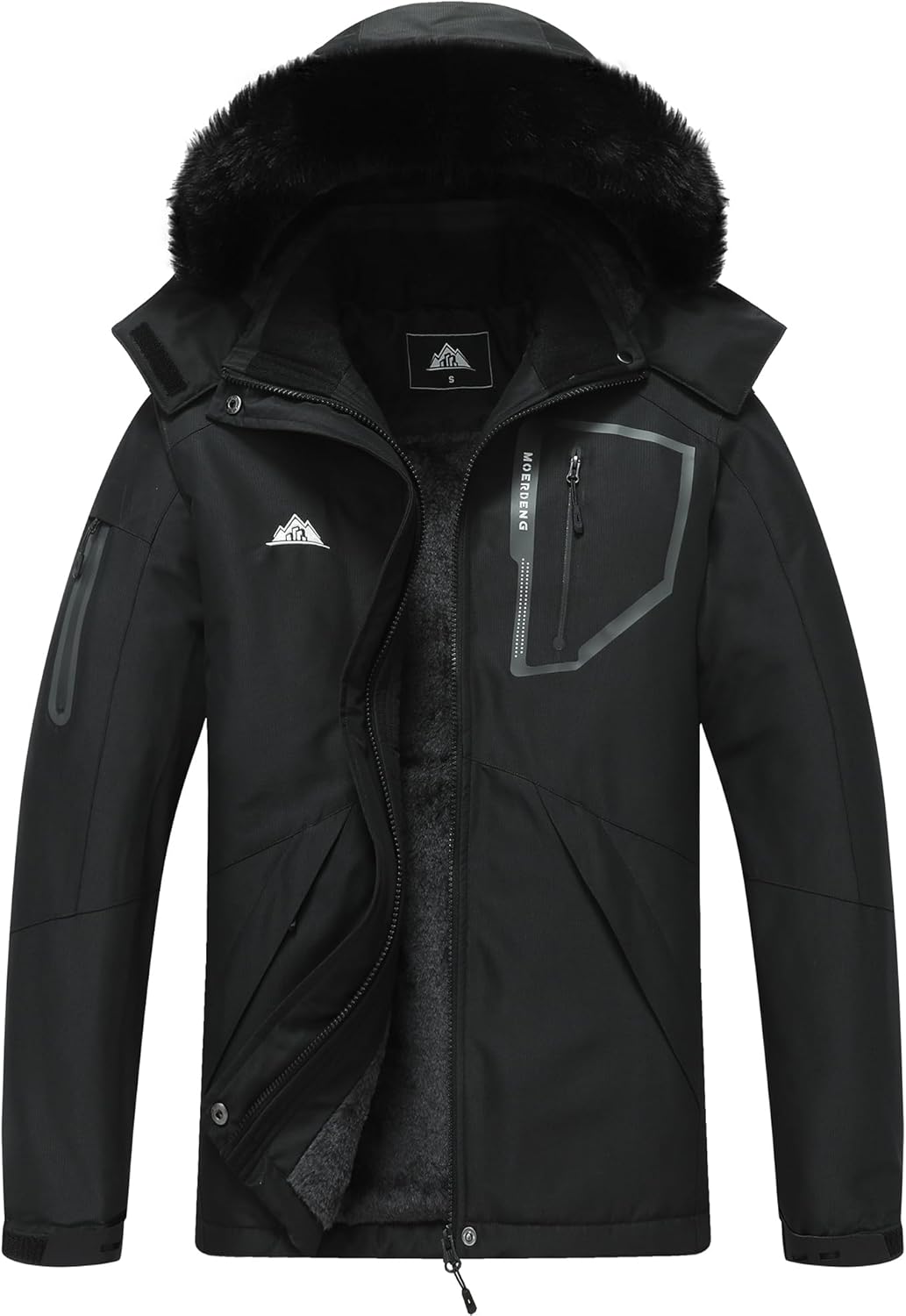 MOERDENG Women's Insulated Snow Jacket