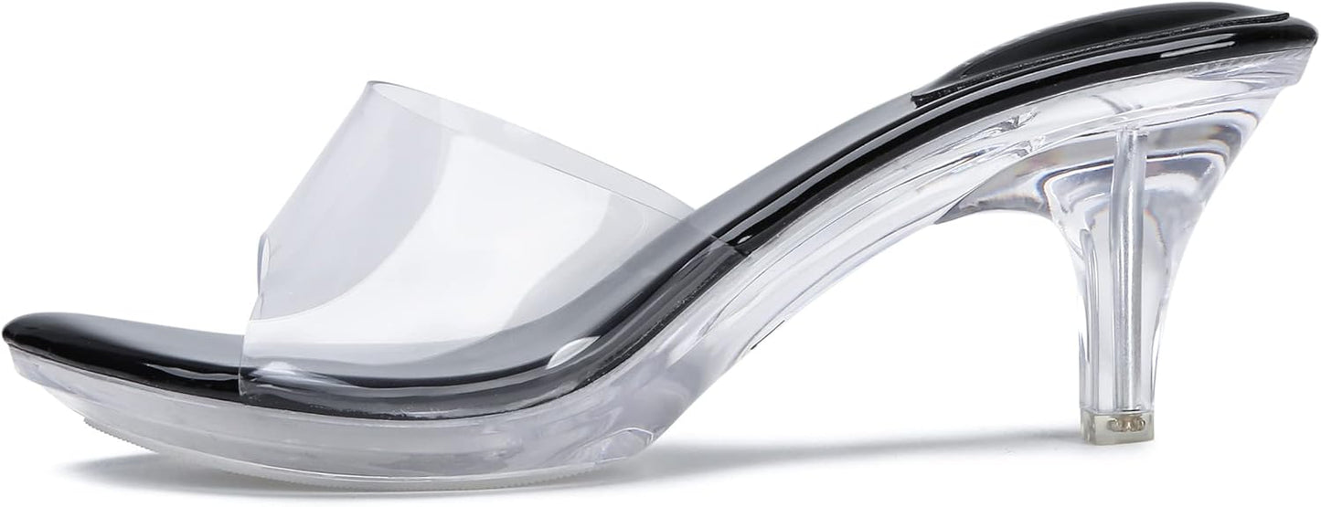 Clear Heels for Women: Sexy High Heels with Little Platform