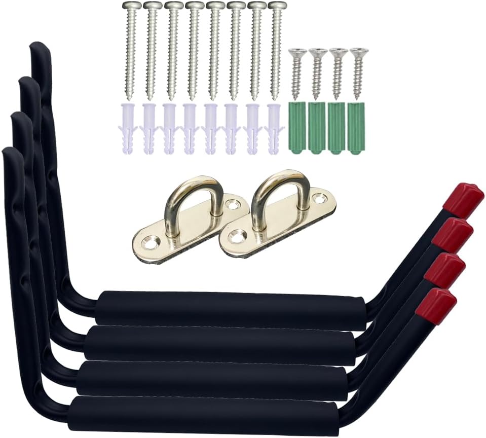 Space-Saving Kayak Wall Rack - ZipSeven