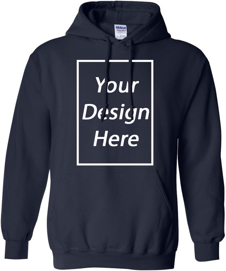 Custom Black Blue Hoodie for Stylish City Men