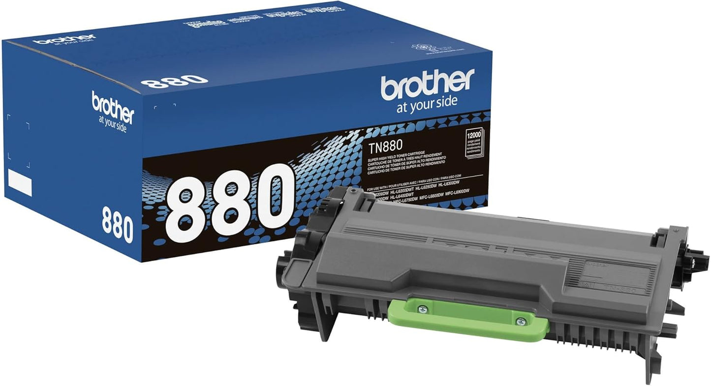 Brother Genuine Super High Yield Black Toner Cartridge 3-Pack