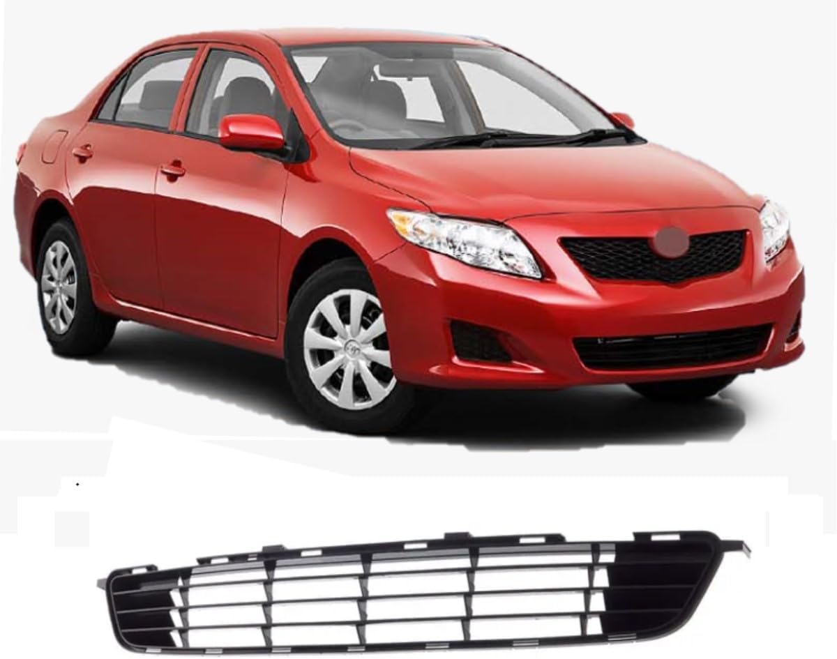 Front Bumper Grille for 2009 2010 Toyota Corolla Sedan Models