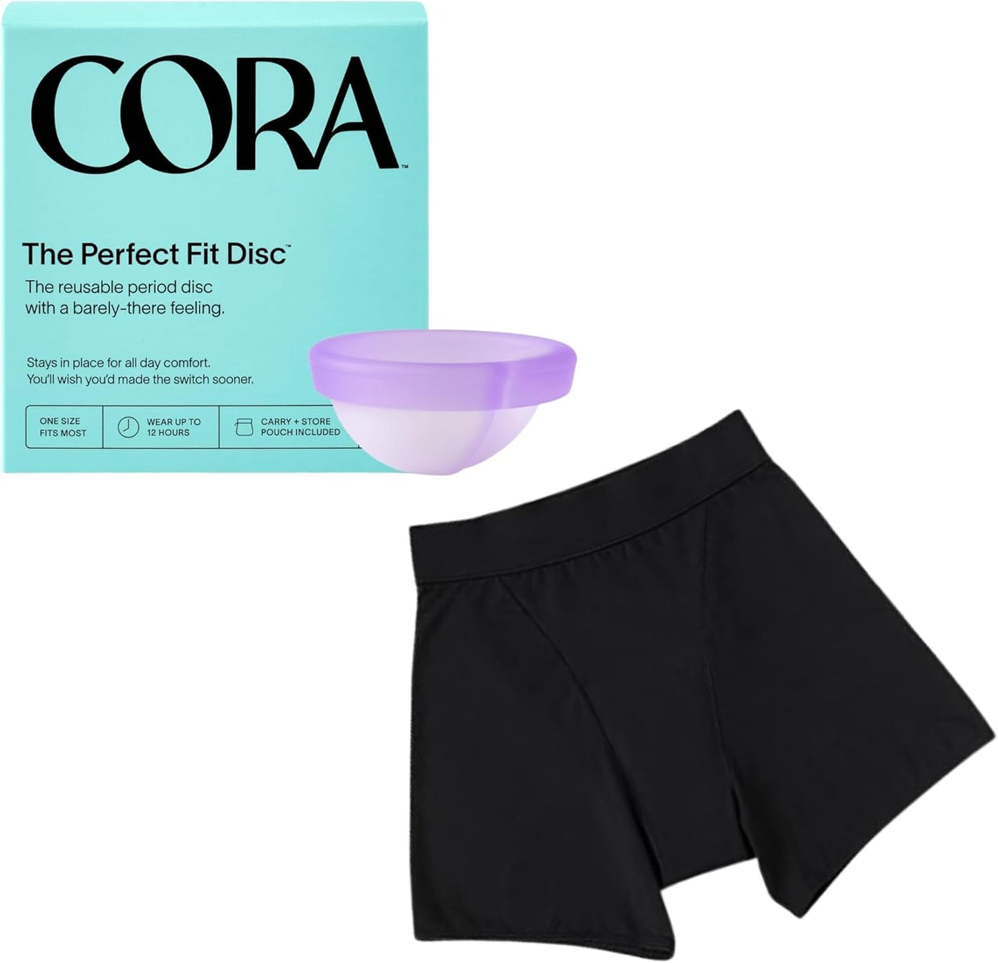 Reusable Menstrual Disc & Underwear Bundle - Medium