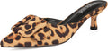 Mule Slippers for Women Slingback Kitten Heels - Chic Comfort Fericzot