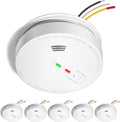 Smoke Detector Hardwired Photoelectric Smoke Alarm - Interconnected