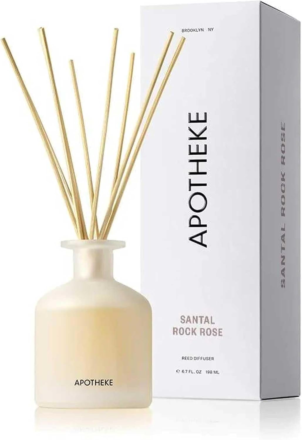 Santal Rock Rose Reed Diffuser - Long-Lasting Home Fragrance